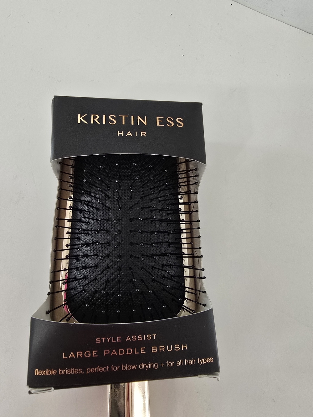 Kristin Ess Style Assist Hair Large Paddle Brush Hairbrush Professional Styling - Picture 6 of 10